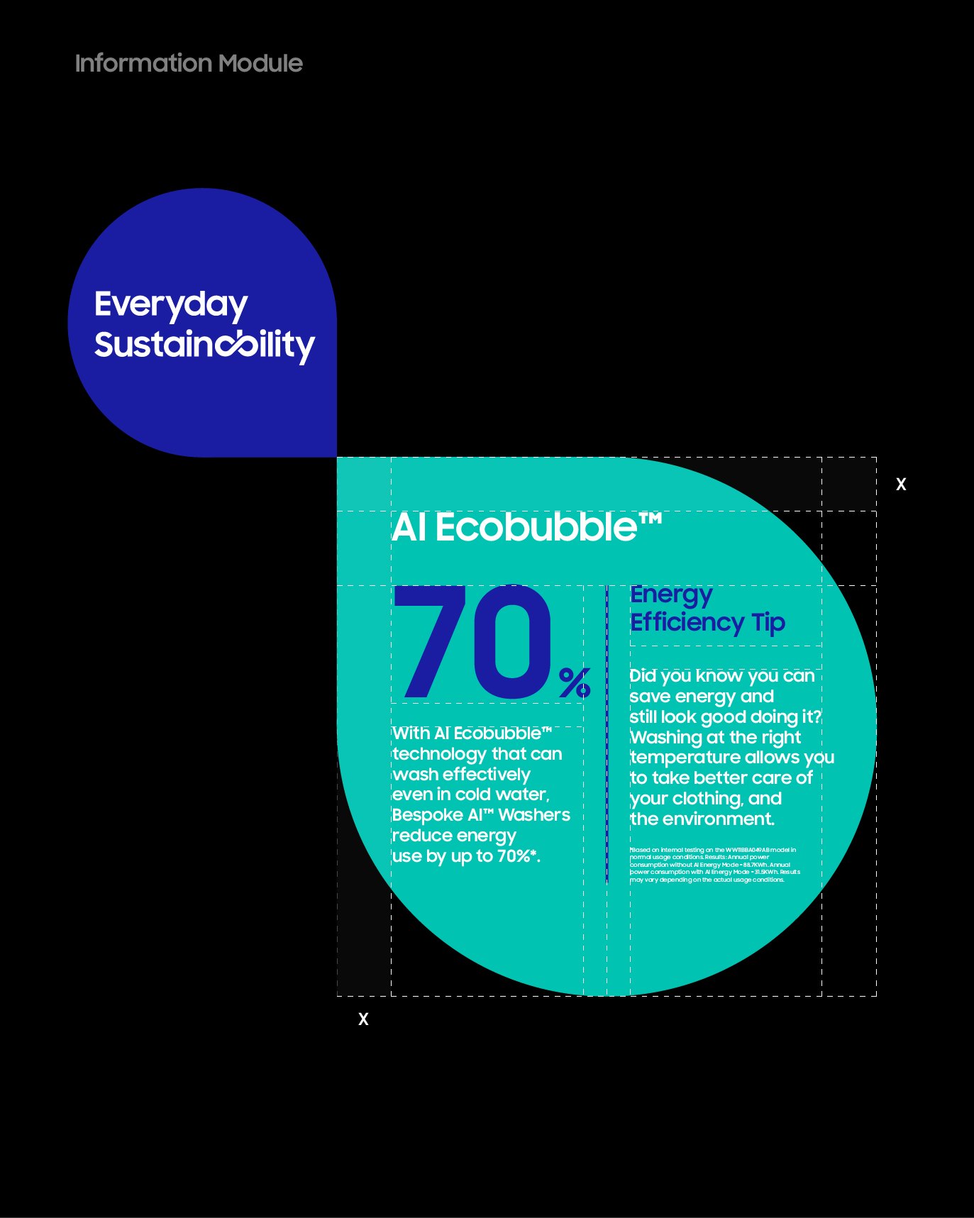 삼성전자 — Everyday Sustainability 인포 모듈
